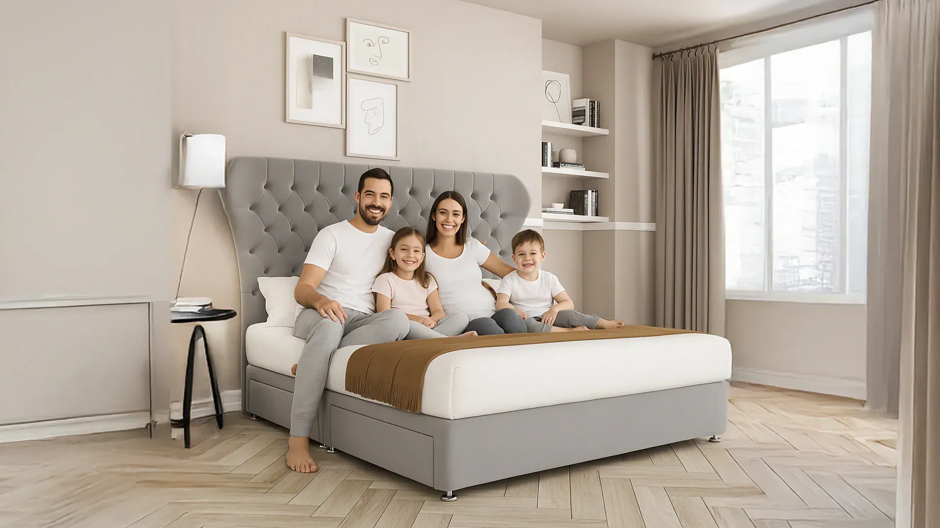 King-Size Divan Bed Designs: Top Trends in Comfort, Storage & Style